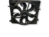 Radiator cooling fan shroud