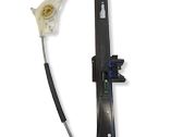 Rear window lifting mechanism without motor