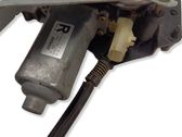 Front door window regulator with motor