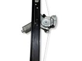 Rear door window regulator with motor