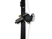 Rear door window regulator with motor