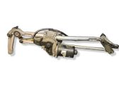 Front wiper linkage and motor