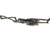 Front wiper linkage and motor