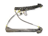 Front door window regulator with motor