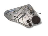 Rear door manual window regulator