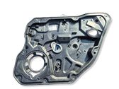 Rear window lifting mechanism without motor