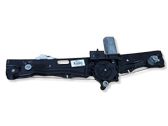Rear door window regulator with motor