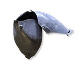 Front wheel arch liner splash guards