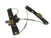 Front door window regulator with motor