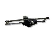 Front wiper linkage and motor