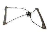 Front window lifting mechanism without motor