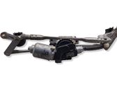 Front wiper linkage and motor