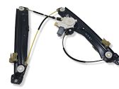 Front door window regulator with motor