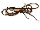 Convertible roof lock latch cylinder