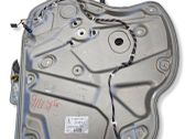 Rear door window regulator with motor