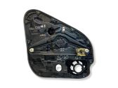 Rear door window regulator with motor