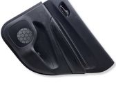 Rear door card panel trim