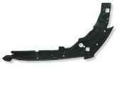 Engine bonnet/hood lock trim molding