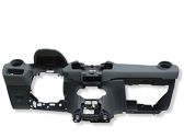 Airbag set with panel