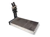 Heater blower radiator