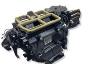 Interior heater climate box assembly