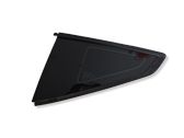 Rear vent window glass