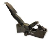Accelerator throttle pedal