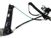 Front window lifting mechanism without motor
