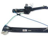 Rear door window regulator with motor