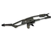 Front wiper linkage and motor