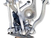 Rear wheel hub spindle/knuckle