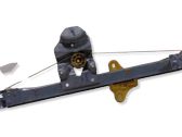 Front door window regulator with motor
