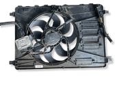 Electric radiator cooling fan