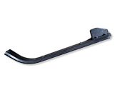 Sliding door upper top rail
