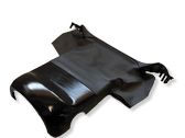Steering wheel column trim