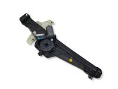 Rear window lifting mechanism without motor