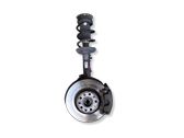 Front wheel hub spindle knuckle