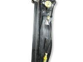 Rear door window regulator with motor