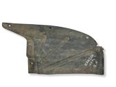 Rear arch fender liner splash guards
