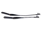 Front wiper blade arm