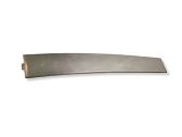 Front door glass trim molding
