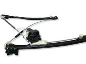 Front door window regulator with motor