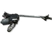 Front wiper linkage and motor