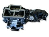 Interior heater climate box assembly