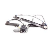 Front door window regulator with motor
