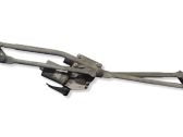 Front wiper linkage and motor
