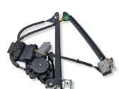 Rear door window regulator with motor