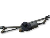 Tringlerie et moteur d'essuie-glace avant