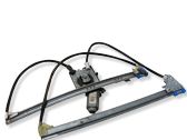 Front door window regulator with motor