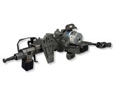 Steering wheel axle